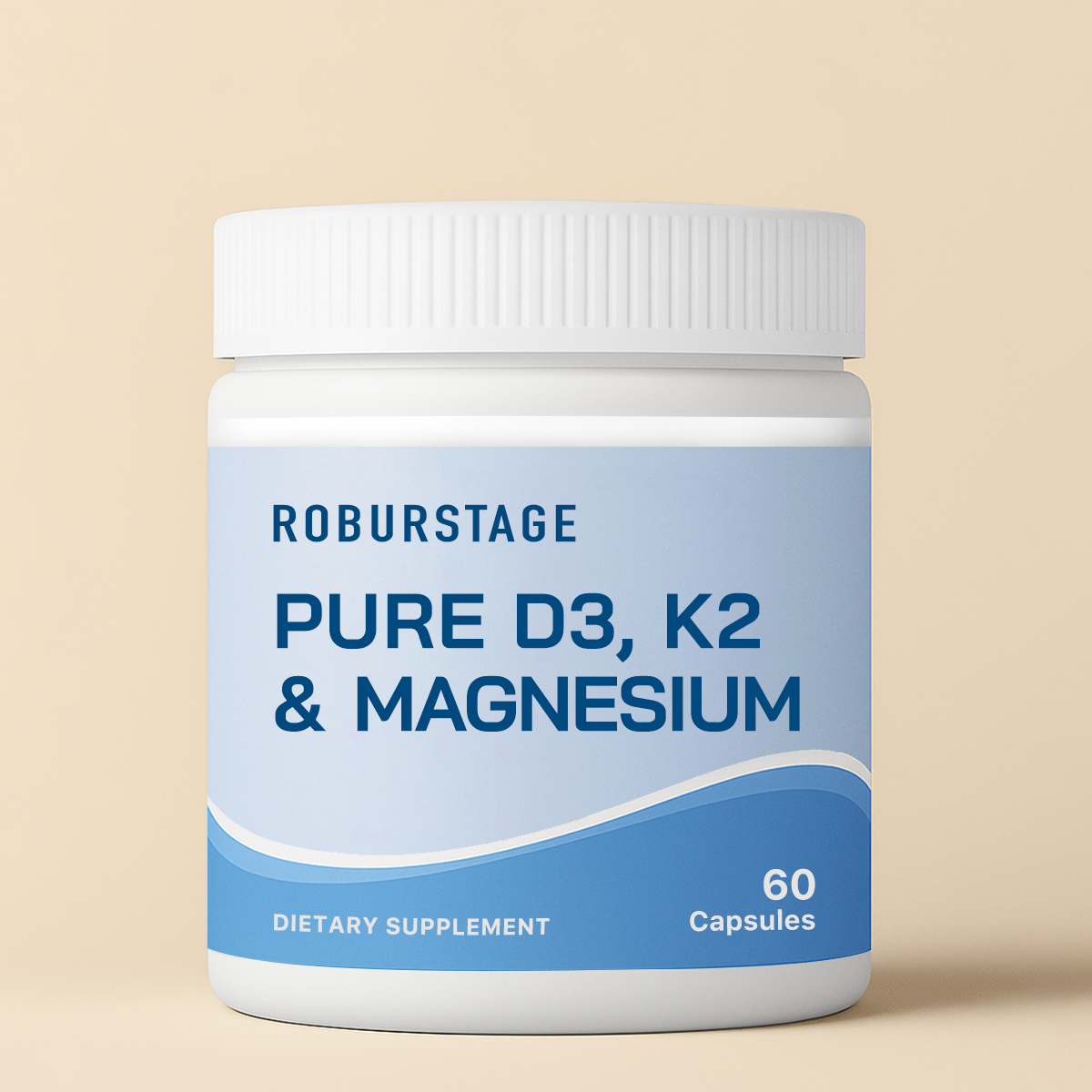 RoburstAge Pure Vitamin D3, K2 & Magnesium™