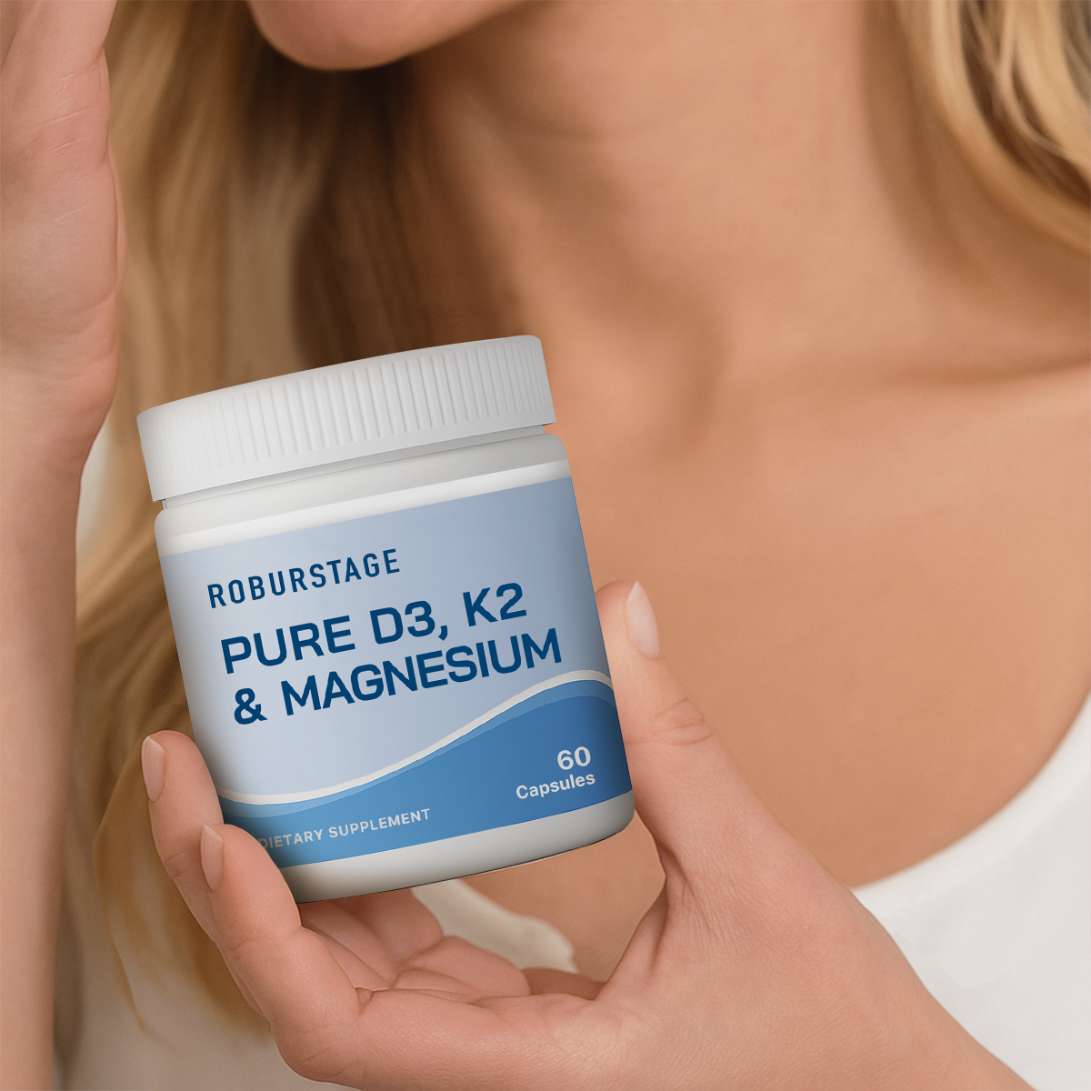 RoburstAge Pure Vitamin D3, K2 & Magnesium™