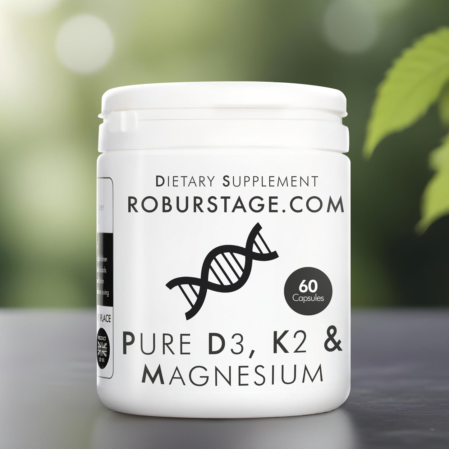 Pure Vitamin D3, K2 & Magnesium